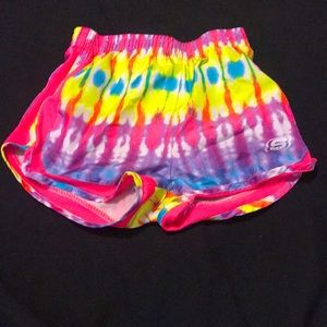 Cute Rainbow tye-dye shorts